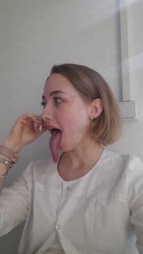 Long Tongue Fetish Nude Leaks OnlyFans Photo 287