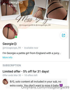missgeorgie99 Nude Leaks OnlyFans Photo 20
