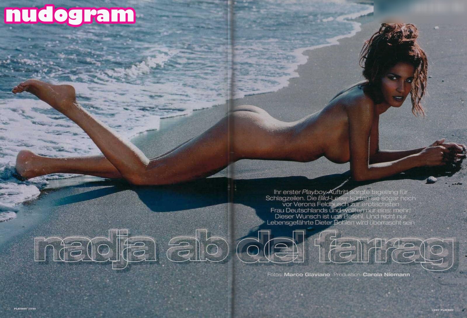 Nadja Abd El Farrag nude