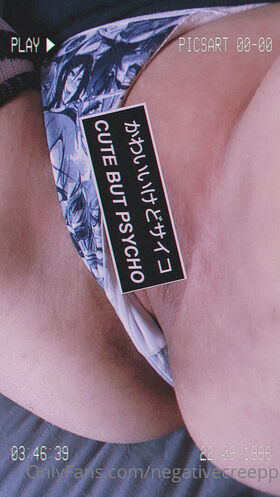 negativecreepp Çıplak Sızdırılmış OnlyFans Fotoğrafı 13