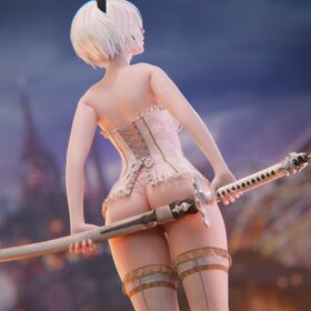 Nier Automata YoRHa Nude Leaks OnlyFans Photo 16