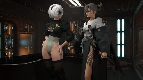 Nier Automata YoRHa Nude Leaks OnlyFans Photo 118