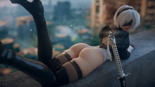 Nier Automata YoRHa Nude Leaks OnlyFans Photo 145