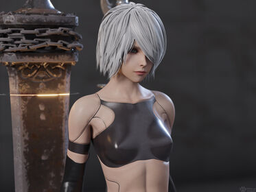 Nier Automata YoRHa Nude Leaks OnlyFans Photo 234