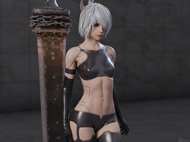 Nier Automata YoRHa Nude Leaks OnlyFans Photo 235