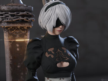 Nier Automata YoRHa Nude Leaks OnlyFans Photo 241
