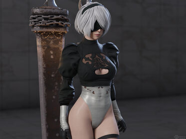 Nier Automata YoRHa Nude Leaks OnlyFans Photo 242