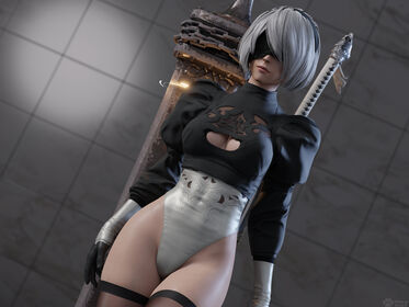Nier Automata YoRHa Nude Leaks OnlyFans Photo 243