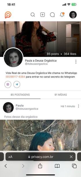 Paula A Deusa Orgástica Nude Leaks OnlyFans Photo 10