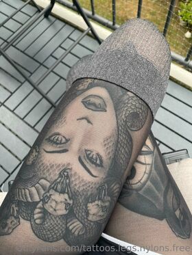 tattoos.legs.nylons.free
