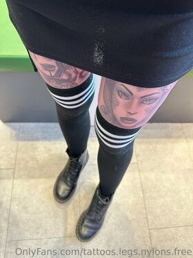 tattoos.legs.nylons.free